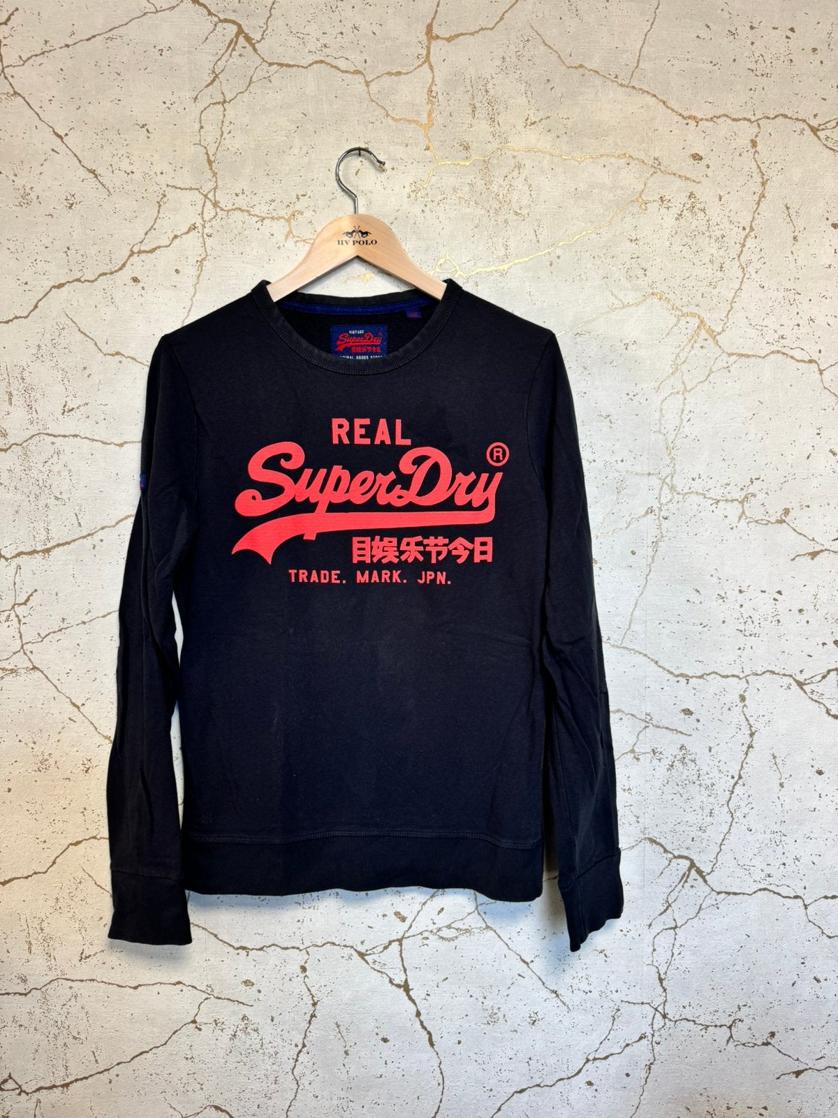 Als nieuw superdry trui sweater maat S of 164, Ophalen, Zo goed als nieuw, Maat 46 (S) of kleiner, Blauw