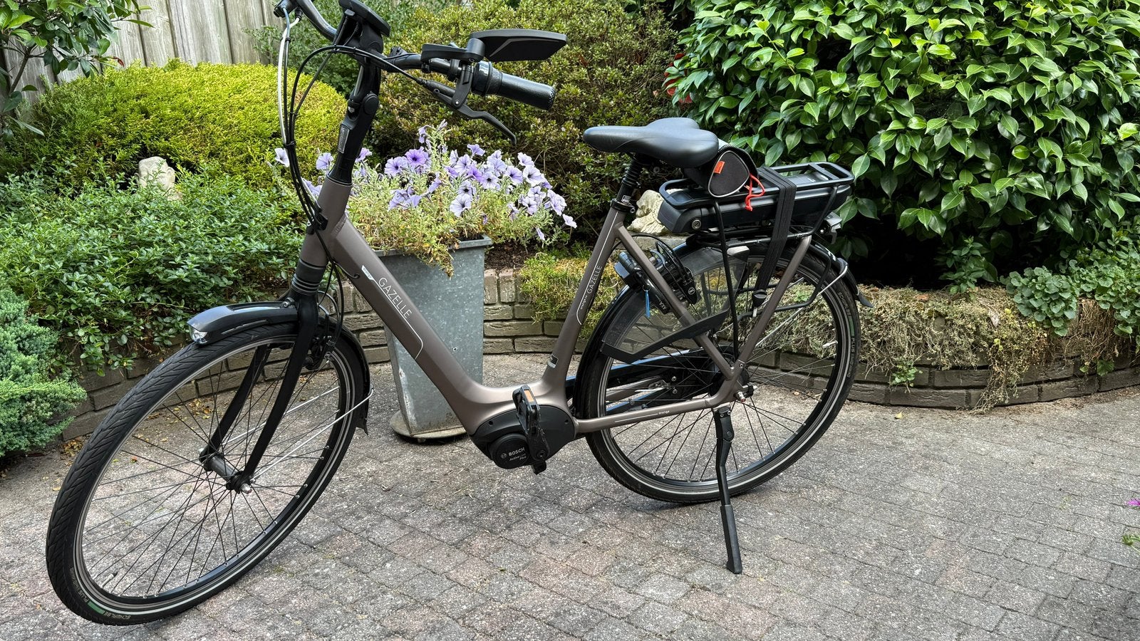 Gazelle Orange C8 hmb 57 cm, Fietsen en Brommers, Elektrische fietsen, 55 tot 59 cm, Ophalen, Zo goed als nieuw, Gazelle