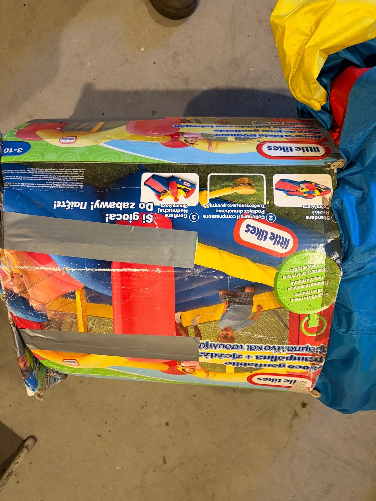 Little Tikes Springkussen met Blower - Urenlang Speelplezier, Ophalen, Gebruikt