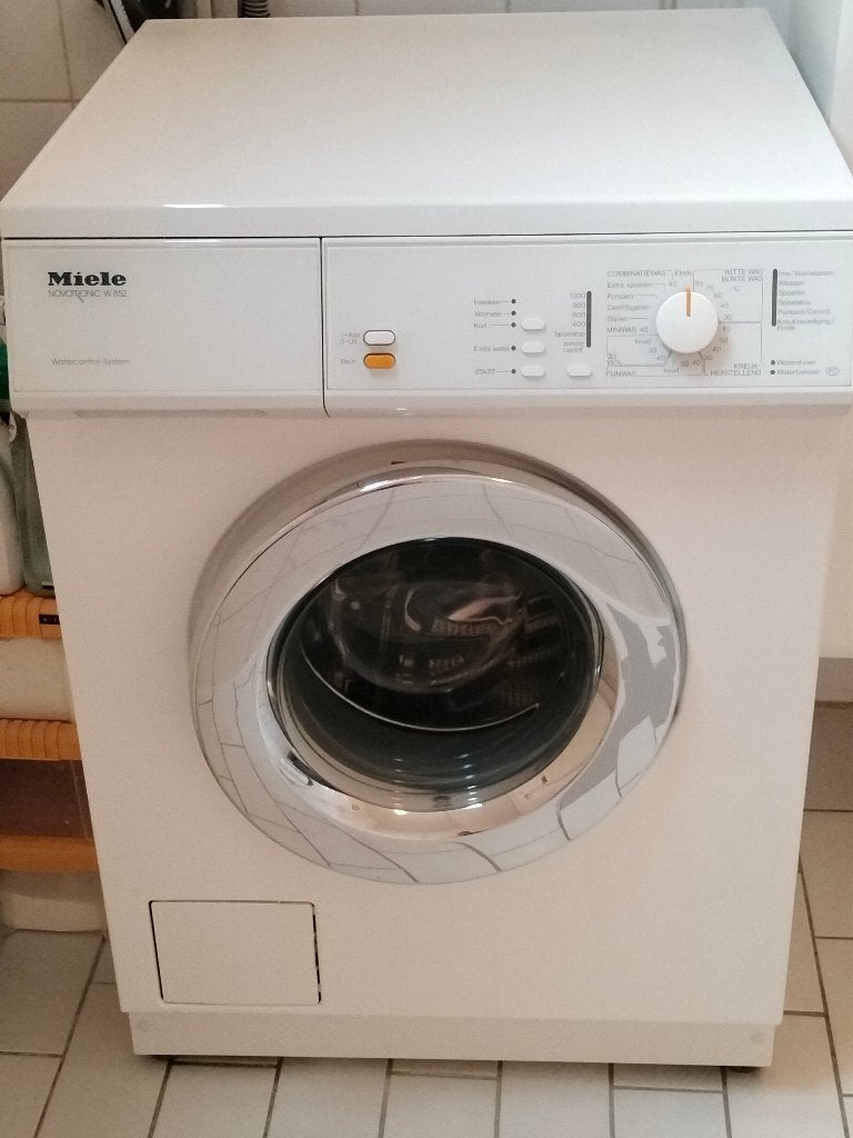 Miele wasmachine niet intensief gebruikt, Ophalen, 1200 tot 1600 toeren, Gebruikt, Kort programma