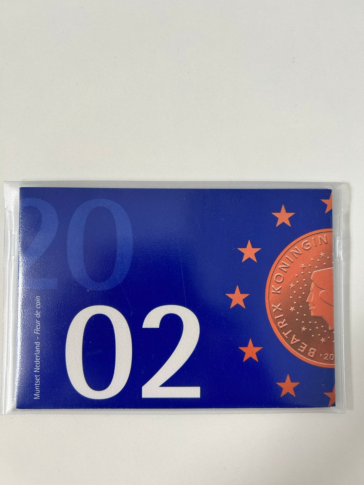 Jaarset 2002 Nederland - Koningin Beatrix, Postzegels en Munten, Munten | Nederland, Ophalen of Verzenden, Koningin Beatrix, Euro's
