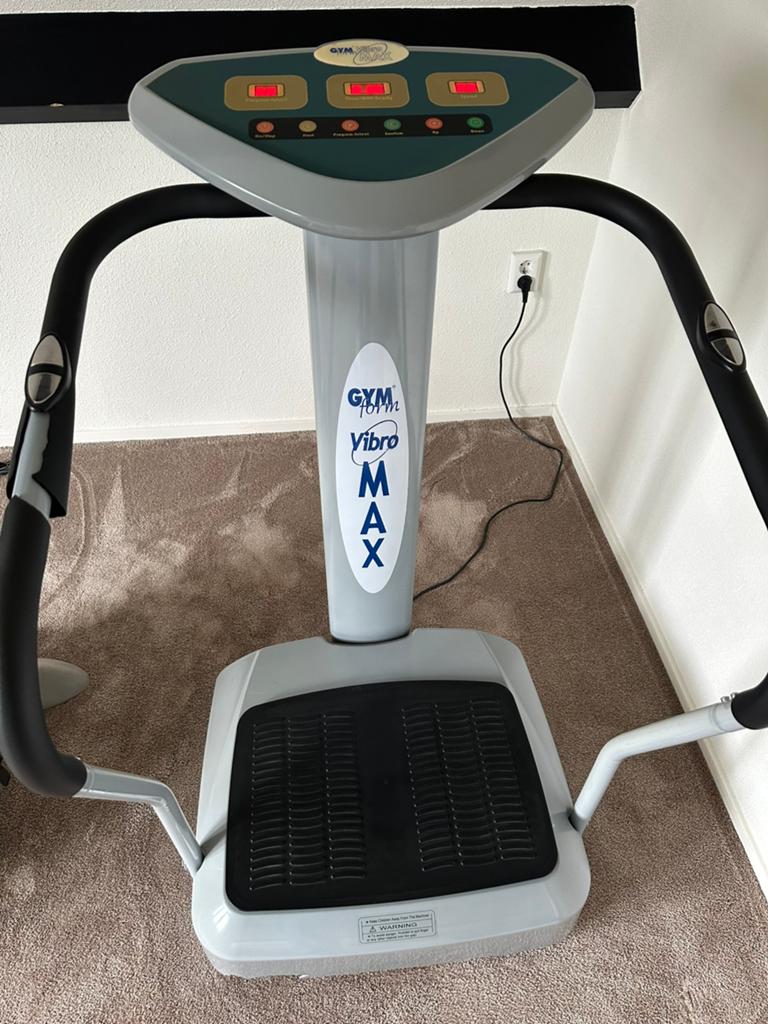 Gymform Vibro Max trilplaat, Ophalen, Kunststof, Gebruikt, Trilplaat