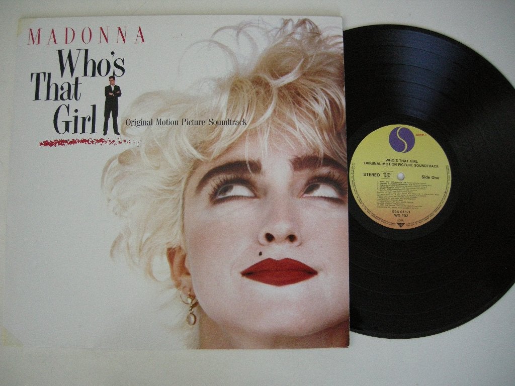 Madonna Who's That Girl soundtrack - LP vinyl zgan, Cd's en Dvd's, Vinyl | Pop, Ophalen, 1980 - 1989, Zo goed als nieuw, 12 inch
