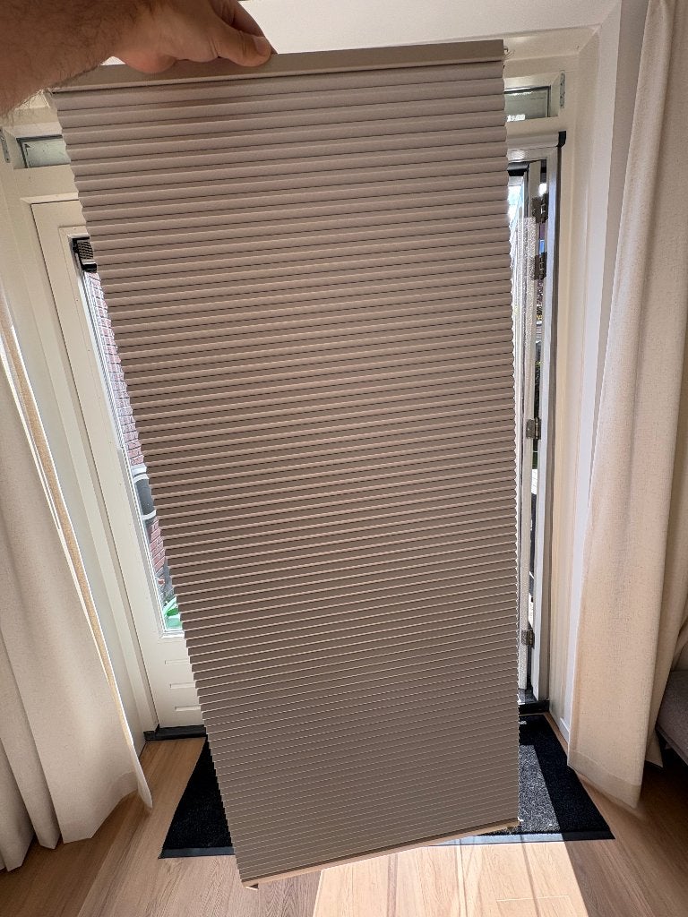 10x NIEUWE Veneta Energy plisségordijnen 45/46 x 120 cm, Huis en Inrichting, Overige merken, 45 cm, Ophalen of Verzenden, Polyester
