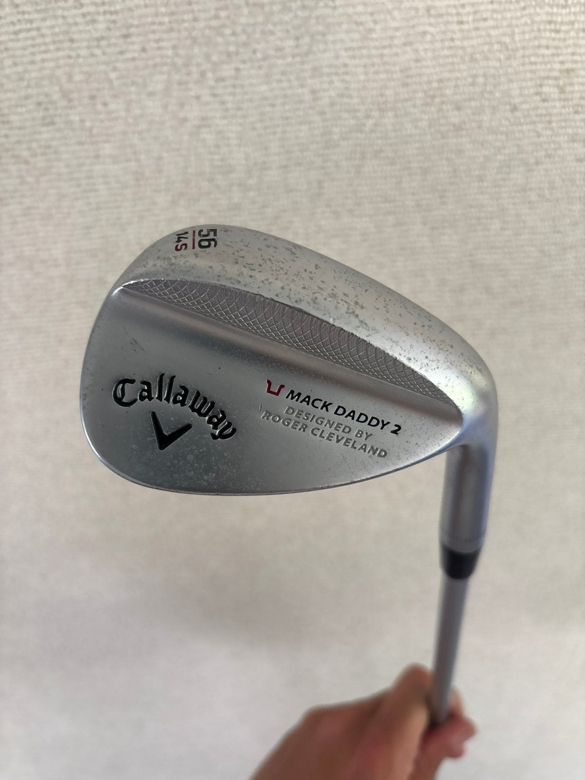 Callaway Mack Daddy 2 | SW | 56* Loft | Nette Staat, Sport en Fitness, Callaway, Ophalen of Verzenden, Zo goed als nieuw, Callaway