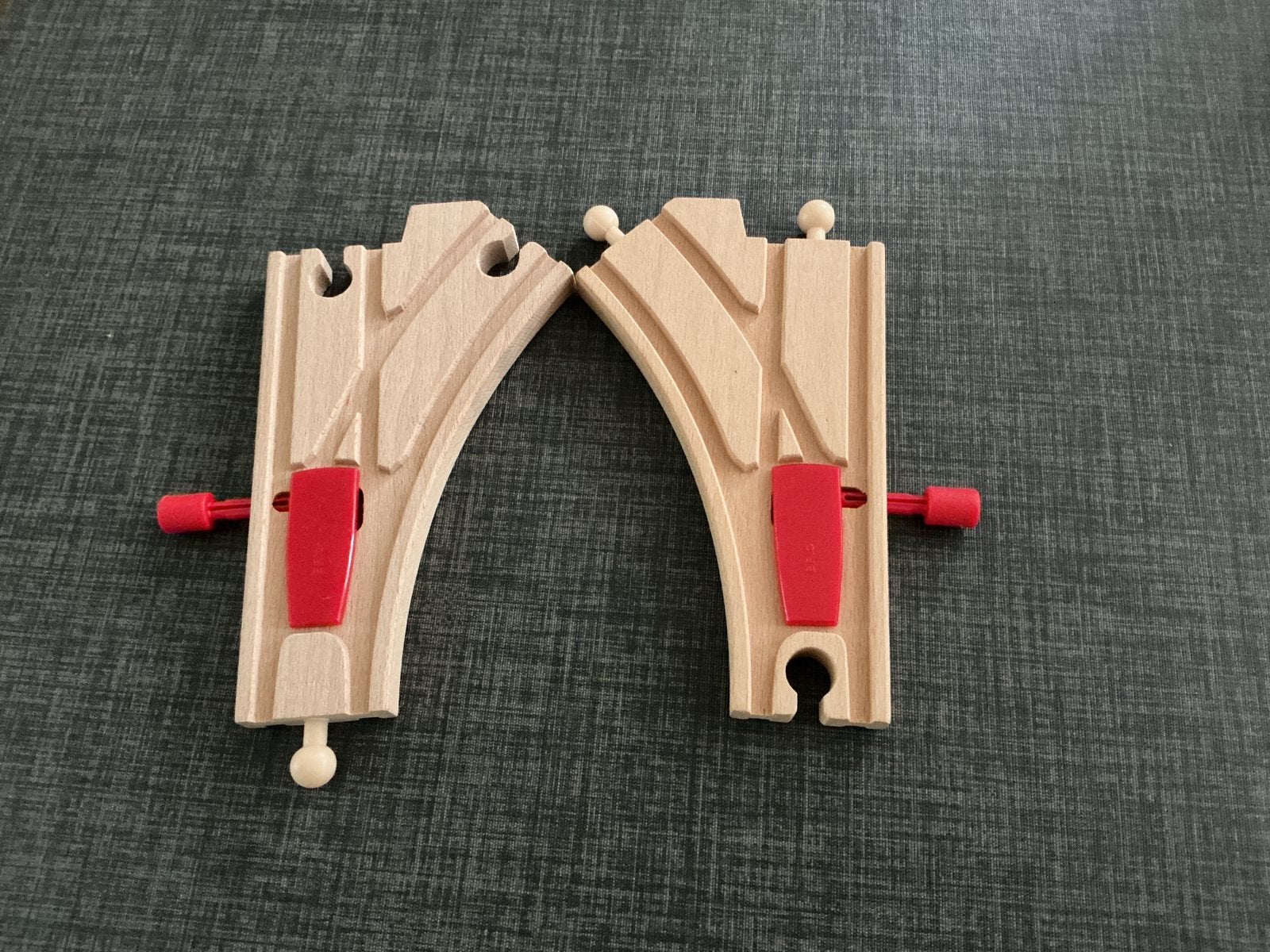 Brio mechanische wissels nr 33344, Kinderen en Baby's, Ophalen of Verzenden, Zo goed als nieuw
