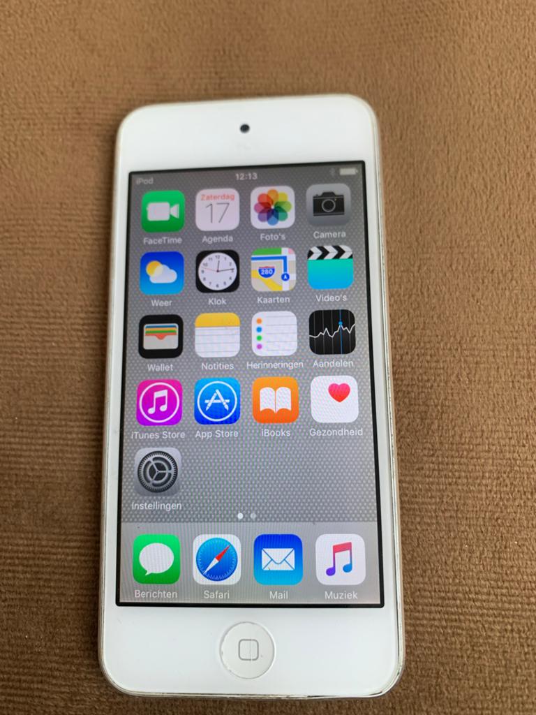 Apple iPod Touch 5e generatie 16GB Wit, Audio, Tv en Foto, Mp3-spelers | Apple iPod, Ophalen, Touch, Zo goed als nieuw, Zilver