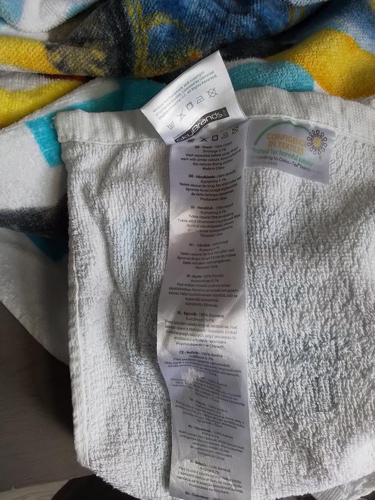 Minions Handdoek - Zo goed als nieuw, Ophalen, Zo goed als nieuw, One size, Jongen of Meisje