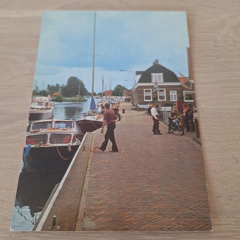 Ossenzijl Hotel Kolkzicht ansichtkaart, Ophalen, 1960 tot 1980, Ongelopen