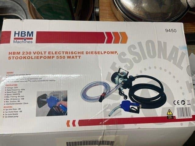 HBM vloeistof / olie pomp, Ophalen of Verzenden, Nieuw