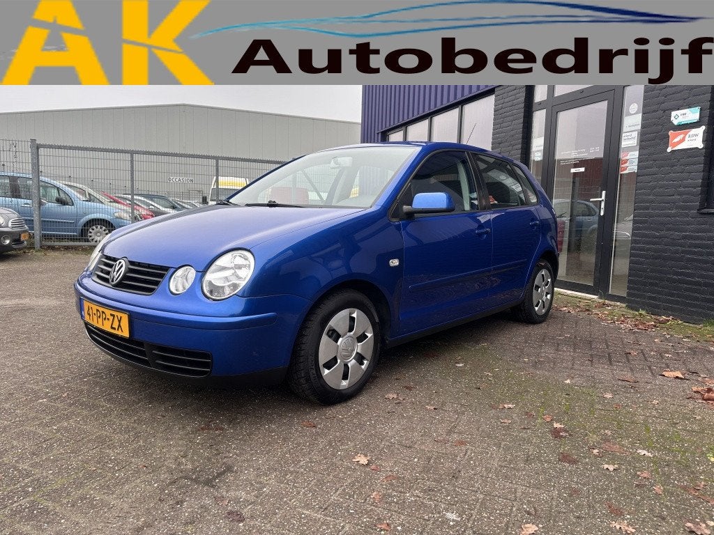 Volkswagen Polo 1.4-16V Athene /NAP/Airco/Trekhaak, 15 km/l, 4 cilinders, Blauw, Origineel Nederlands