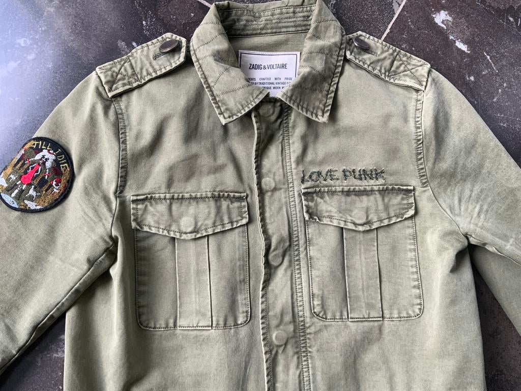 ZADIG&VOLTAIRE JASJE (incl. Verzendkosten), Verzenden, Zo goed als nieuw, Maat 38/40 (M), Groen