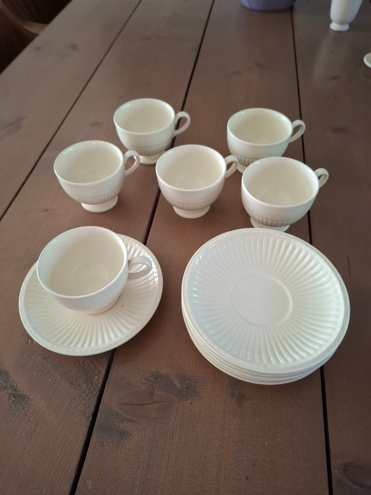 Wedgwood Etruria & Barlaston theekopjes en schotels, Ophalen of Verzenden, Nieuw, Wedgwood