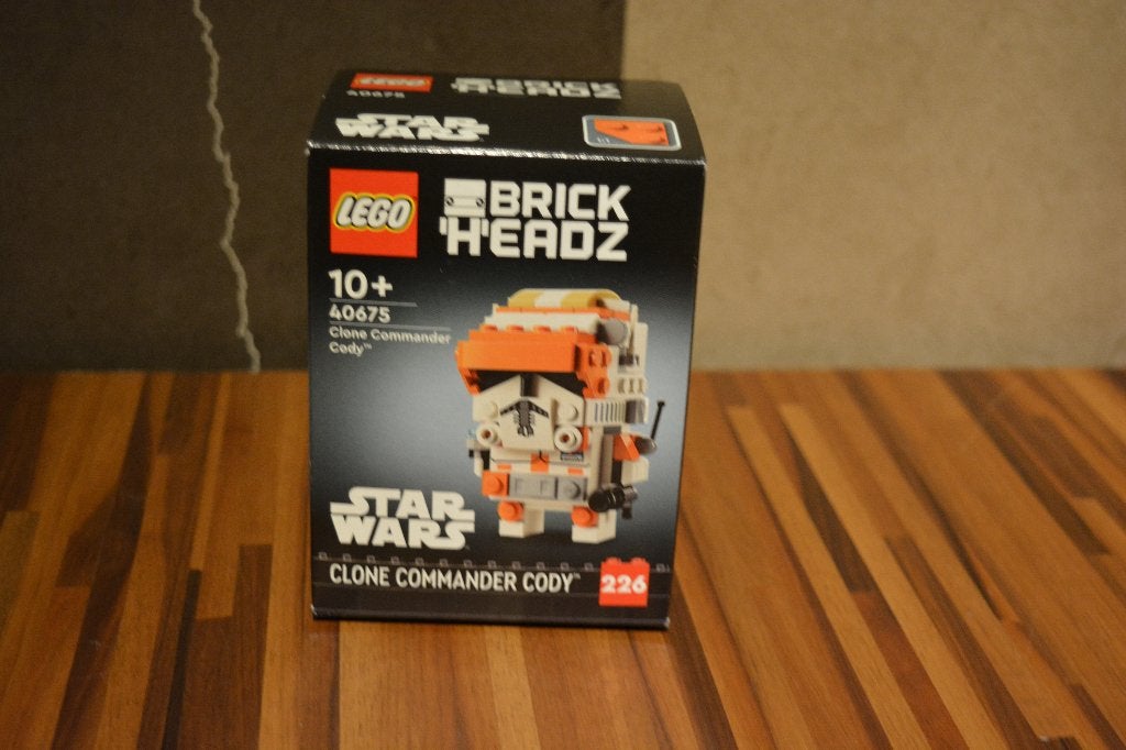 Lego Brickeheadz 40675 I Clone Commander Cody Gloednieuw, Star Wars, Lego, Nieuw, Ophalen of Verzenden