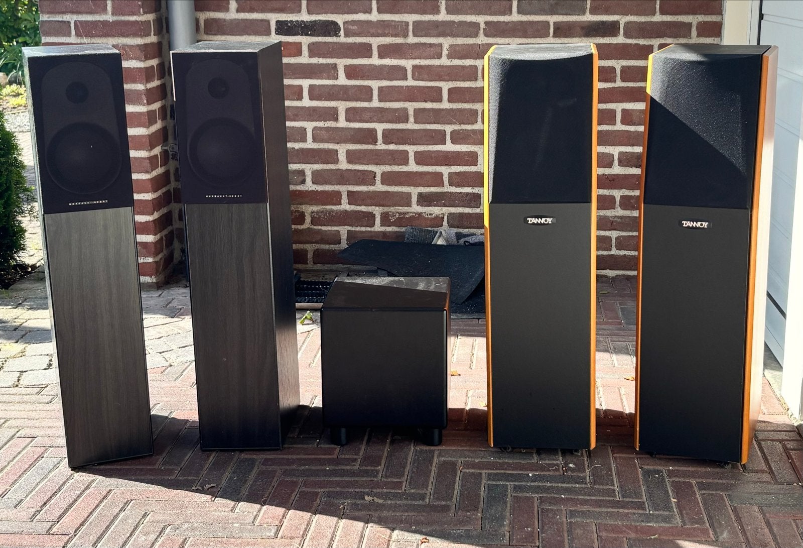 Speaker Set: Mordaunt-Short MS Avant 904, Tannoy P20, REL Qu, Audio, Tv en Foto, Luidsprekers, Ophalen, Gebruikt, Speakerset, 60 tot 120 watt