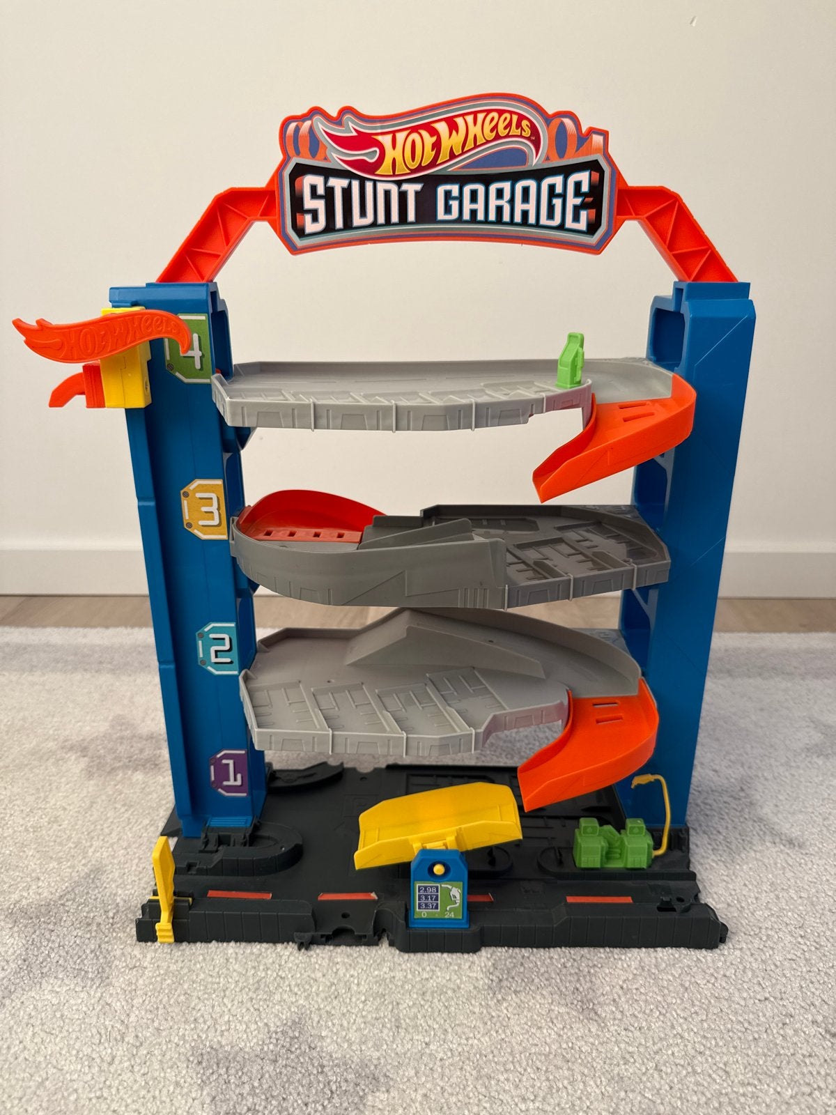 Hot Wheels Stunt Garage - Zo goed als nieuw!, Ophalen, Zo goed als nieuw