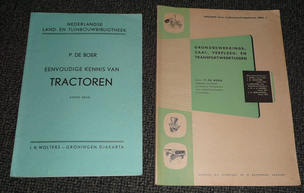 Eenvoudige Kennis van Tractoren & instructieboek SMECOMA., Ophalen of Verzenden, Zo goed als nieuw, Eenvoudige Kennis van Tractoren & instructieboek SMECOMA.