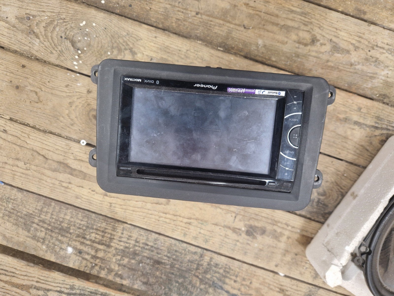 Pioneer AVH-X2500BT Autoradio met 4x TS-A6813I Speakers, Ophalen of Verzenden, Gebruikt