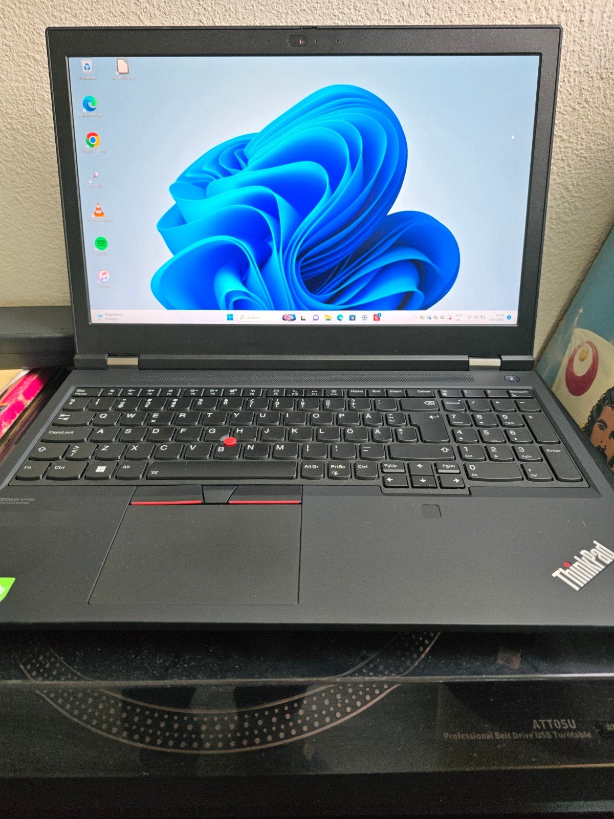 Lenova thinkpad T15G gen2 i9-11950H 16GB 256GB rtx 3080 4K, Computers en Software, Windows Laptops, Ophalen, Met videokaart, 256GB