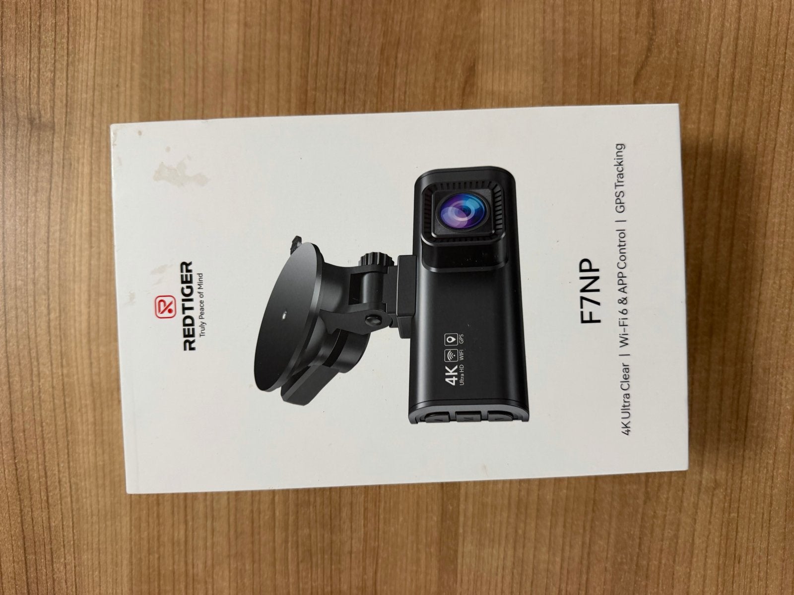 REDTIGER F7NP 4K Dual Dash Cam met GPS en WiFi, Ophalen of Verzenden, Zo goed als nieuw