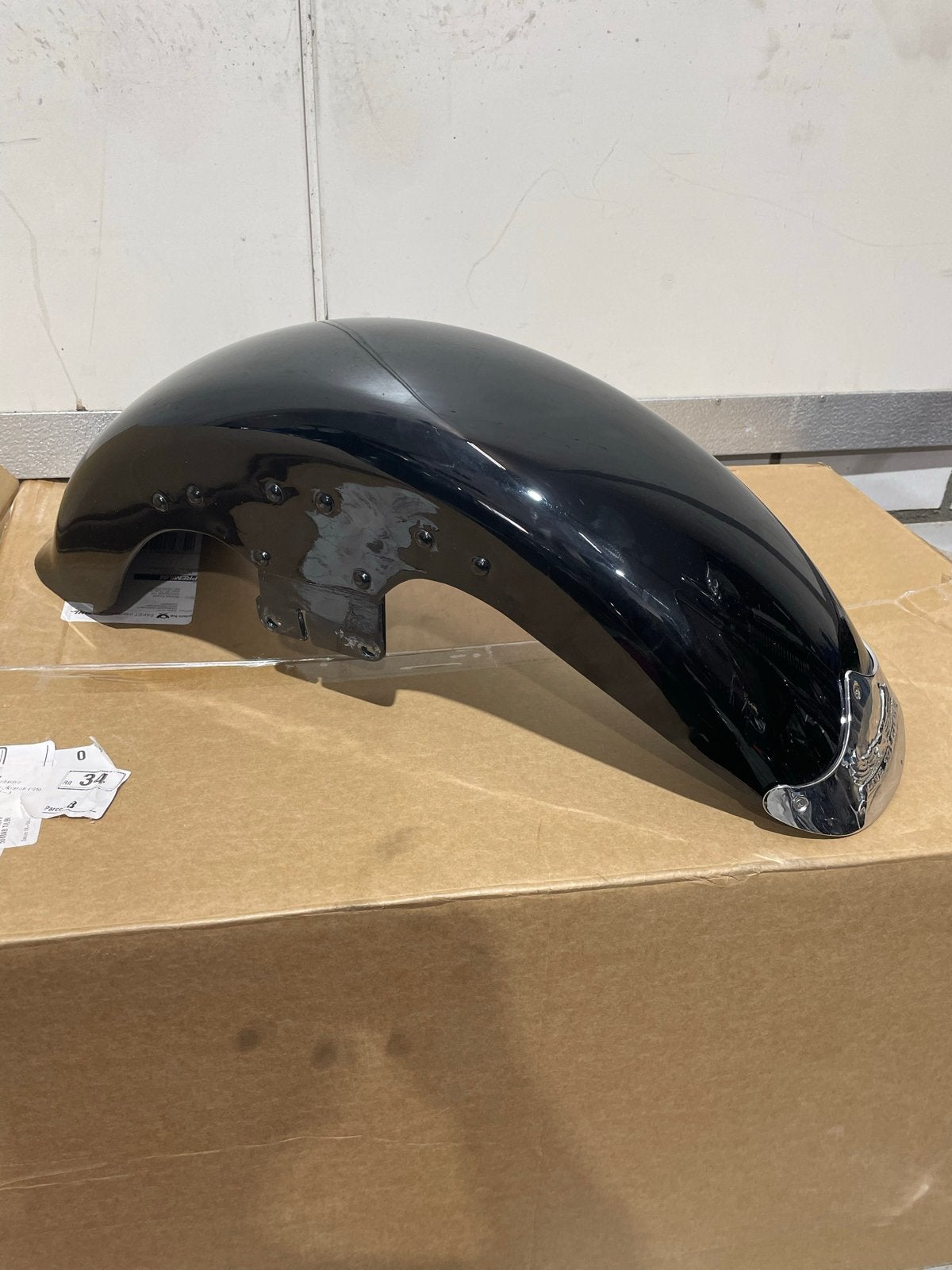 Spatbord fatboy aangepast voor touring model tot 2013, Motoren, Onderdelen | Harley-Davidson, Ophalen of Verzenden, Gebruikt