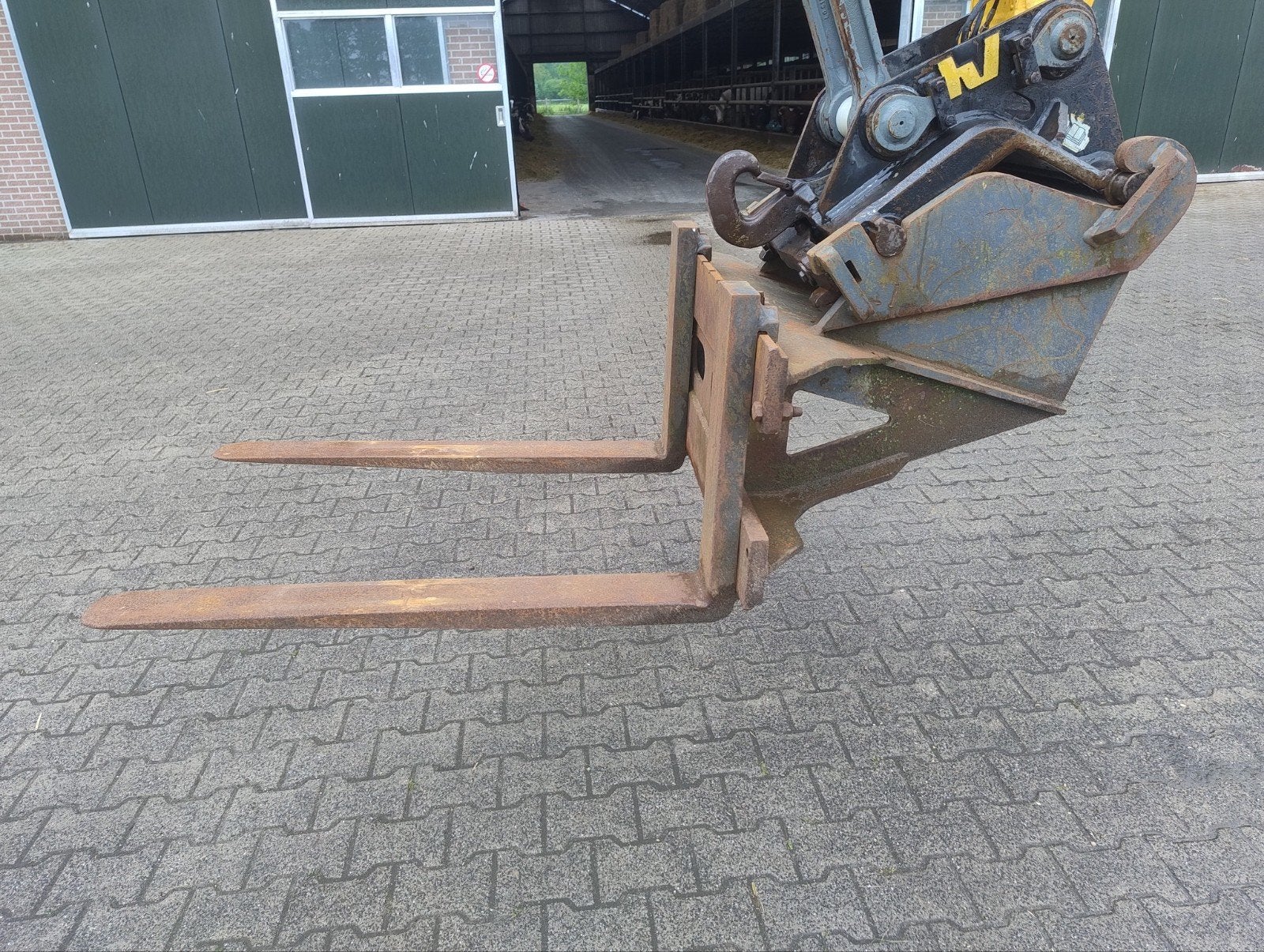 Palletvork cw30, Ophalen