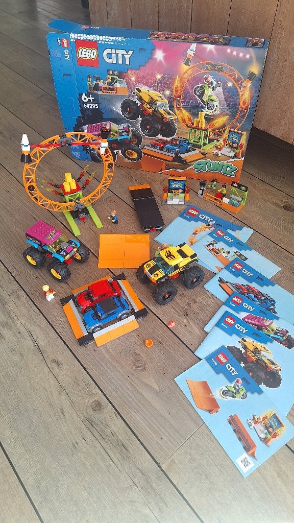Lego 60295 Stuntshow Arena, City, Inclusief instructies, Lego, Ophalen of Verzenden