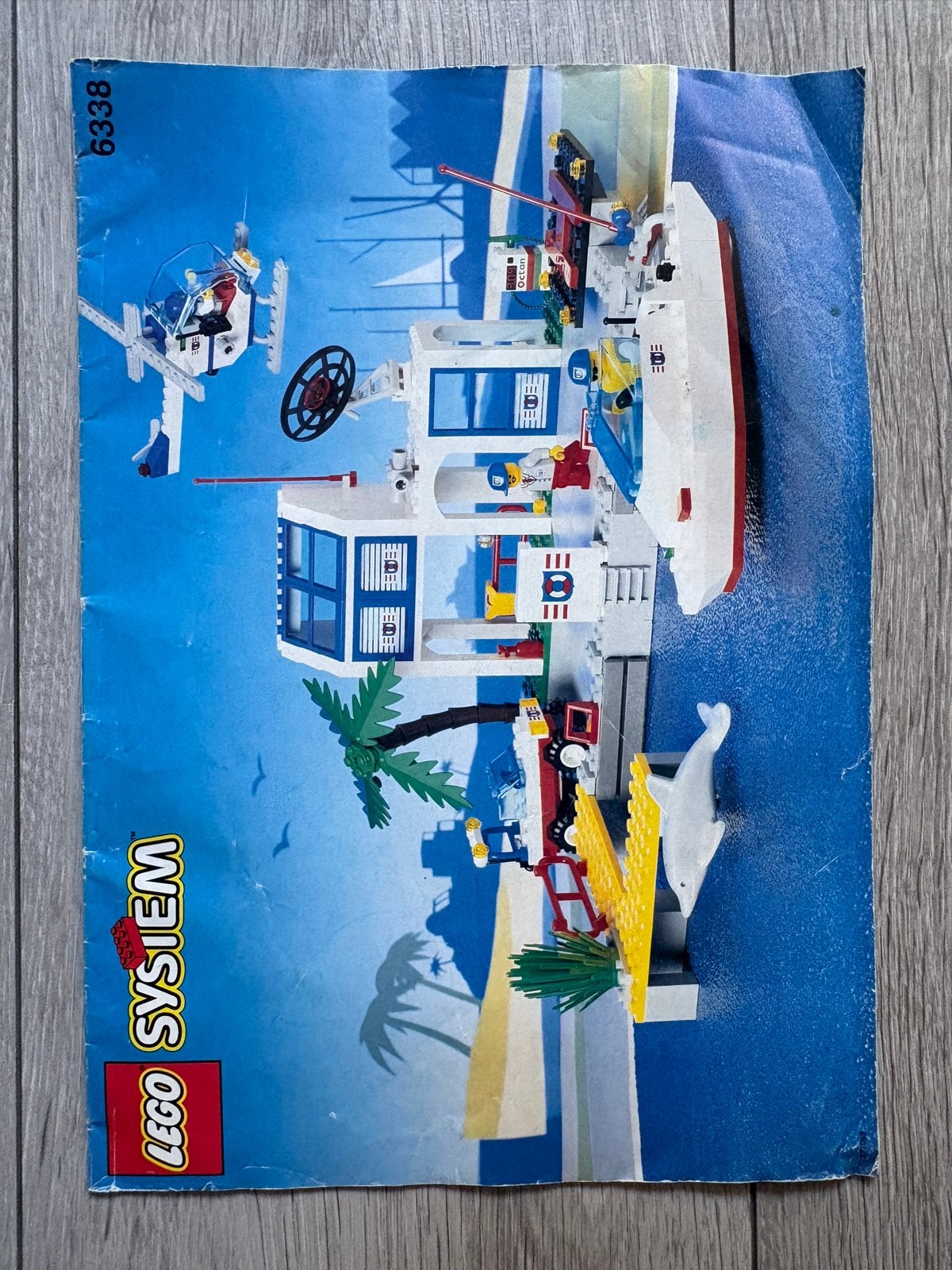Lego System 6338 - Hurricane Harbour, Gebruikt, Lego, Ophalen of Verzenden, Complete set
