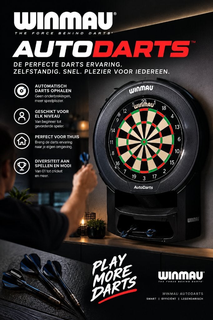 WINMAU AUTODARTS, Ophalen of Verzenden, Nieuw, Dartbord