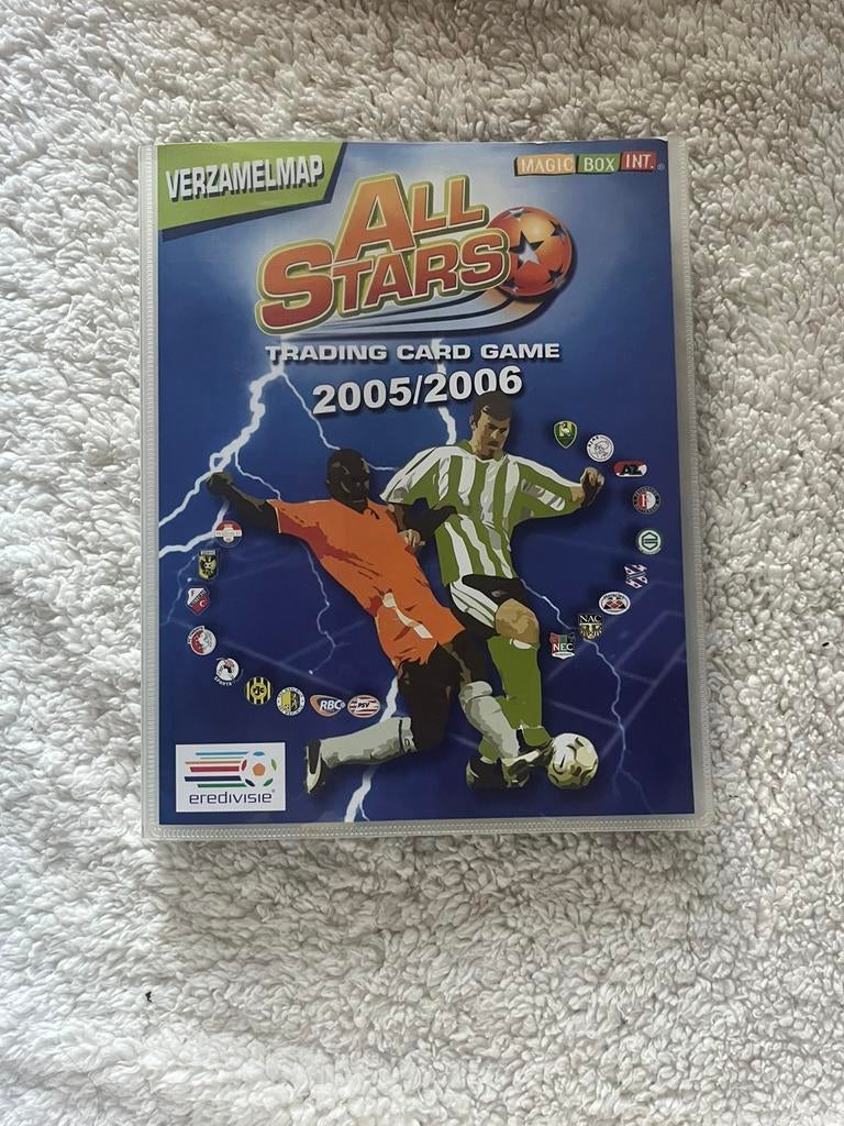All Stars Eredivisie 2005/2006 Verzamelmap, Ophalen of Verzenden, Zo goed als nieuw, Meerdere plaatjes