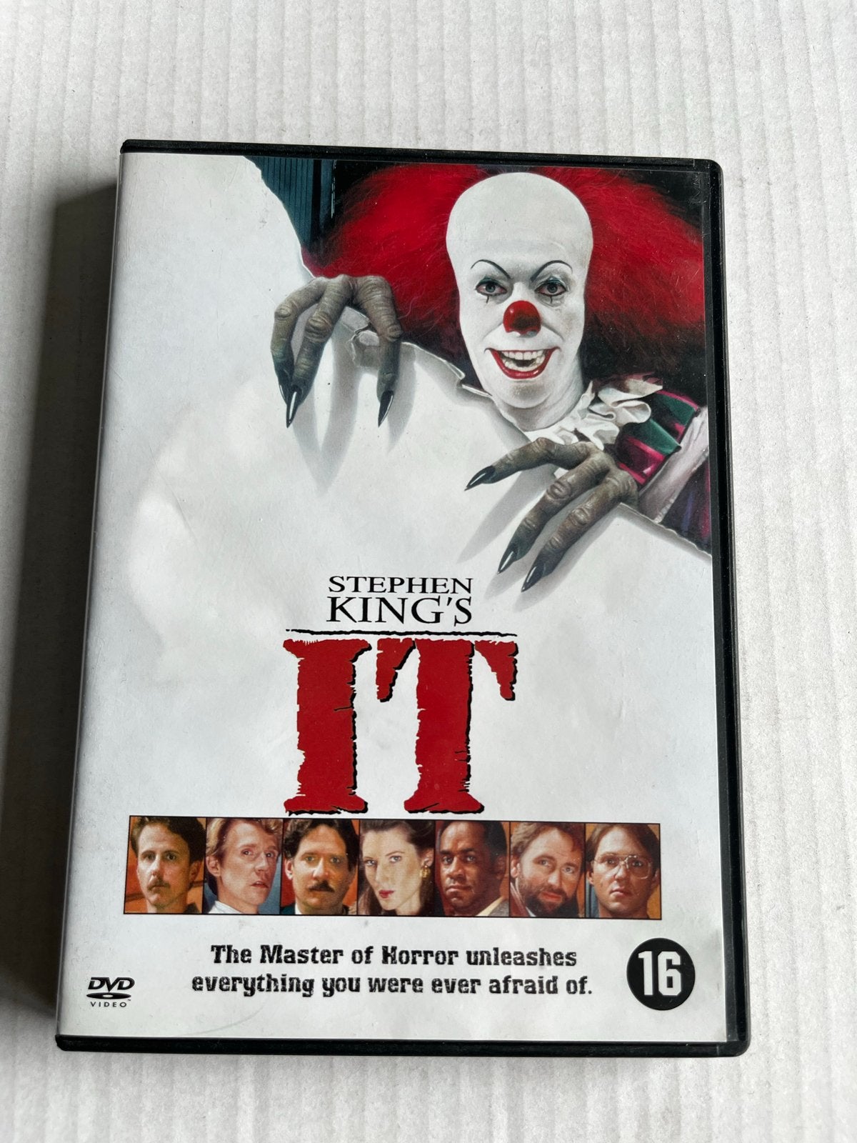 Stephen King's IT - Horrorfilm DVD (1990), Vanaf 16 jaar, Nederlands, Overige genres, Ophalen of Verzenden