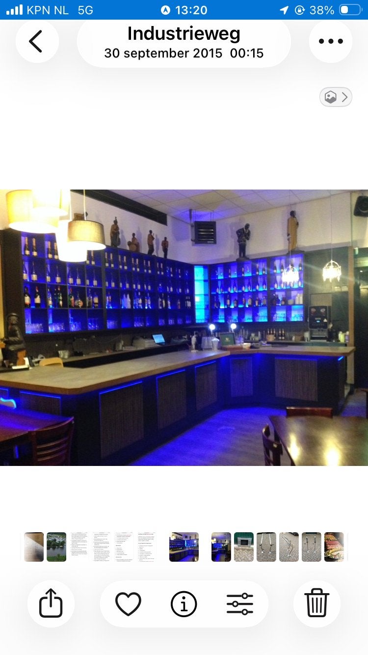 Complete bar met tapinstallatie en Gamko flessenkoeling, Ophalen of Verzenden, Gebruikt, Barinrichting
