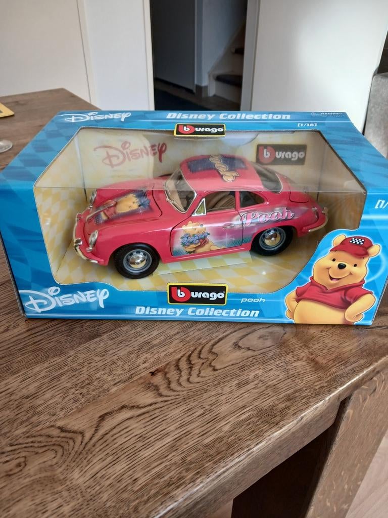 Burago Disney Winnie de Poeh Auto 1:18, Ophalen, Nieuw, Auto, Bburago