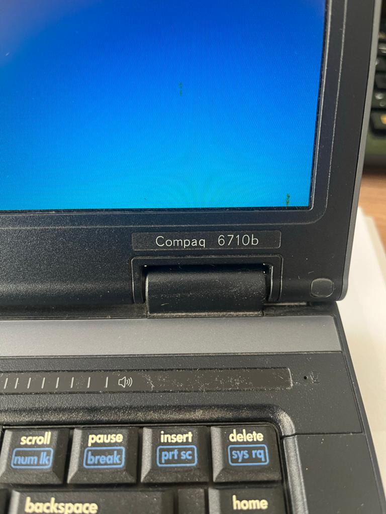 Compaq 6710b Laptop - Intel Core 2 Duo, Win Vista - GRATIS, Computers en Software, Windows Laptops, Ophalen, Gebruikt, HDD, Minder dan 4 GB