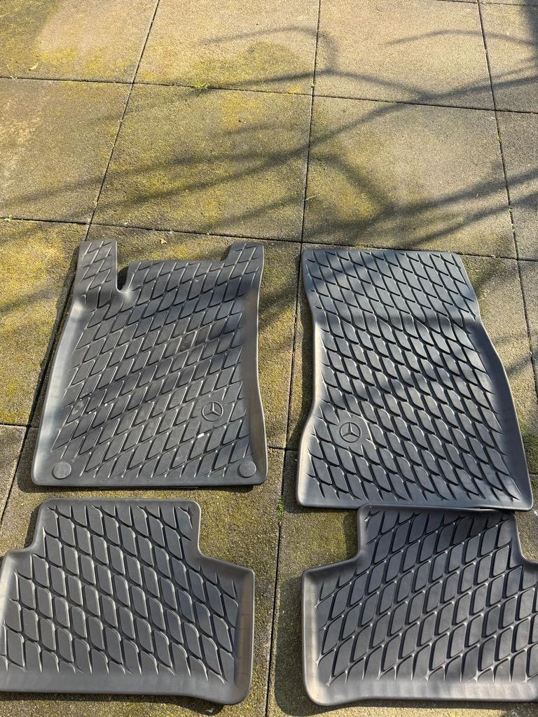 Origineel mercedes automatten rubber, Ophalen of Verzenden, Zo goed als nieuw