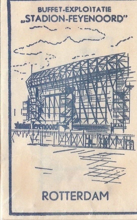 voetbal stadion Feyenoord Rotterdam - De Kuip, Ophalen of Verzenden
