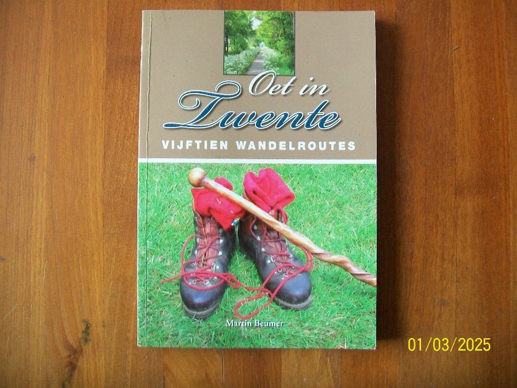 Oet in Twente - vijftien Wandelroutes, Boeken, Reisgidsen, Overige merken, Fiets- of Wandelgids, Ophalen of Verzenden, Zo goed als nieuw