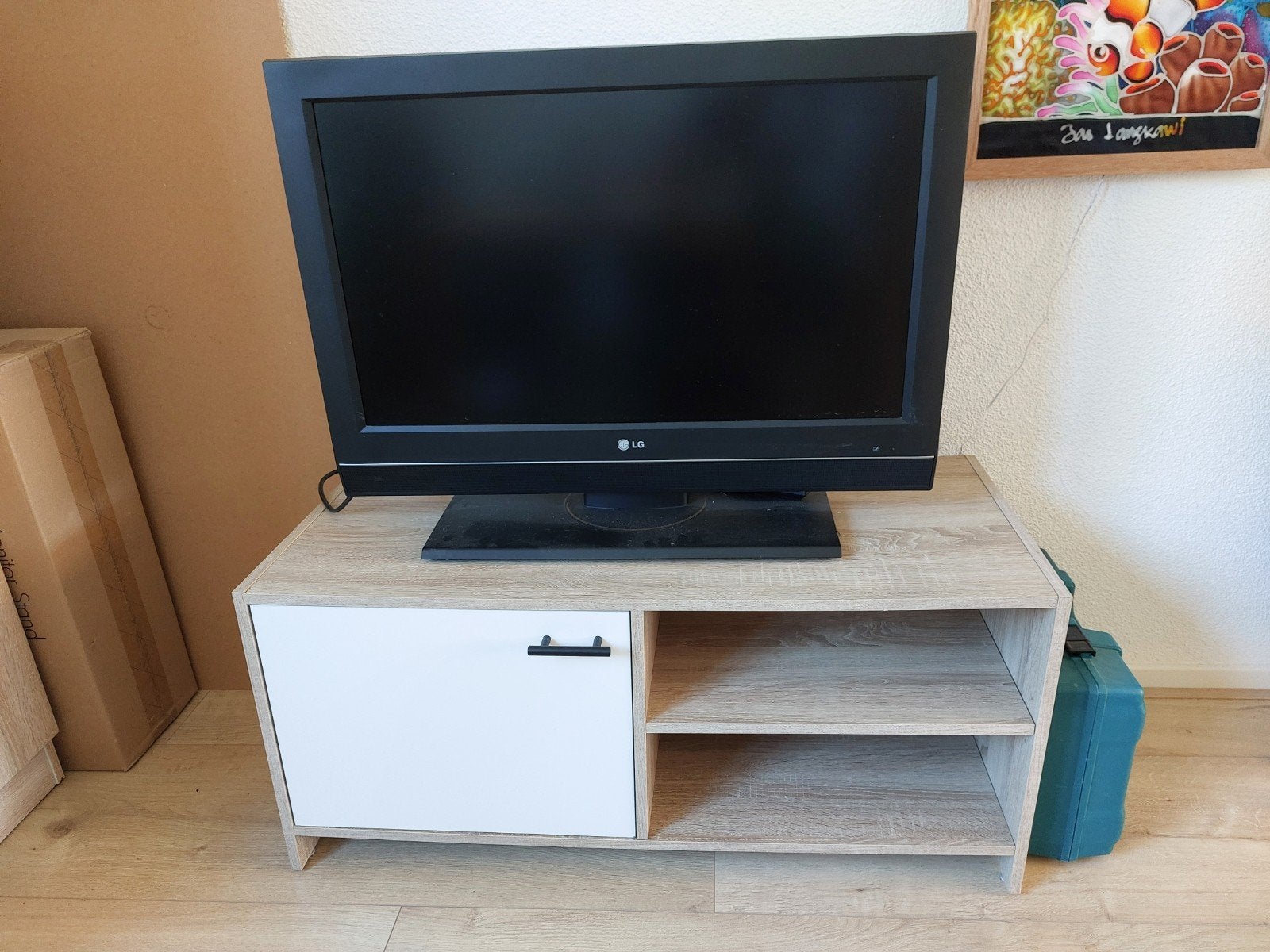LG 32 inch 32LC51, Ophalen, Gebruikt, 50 Hz, LG