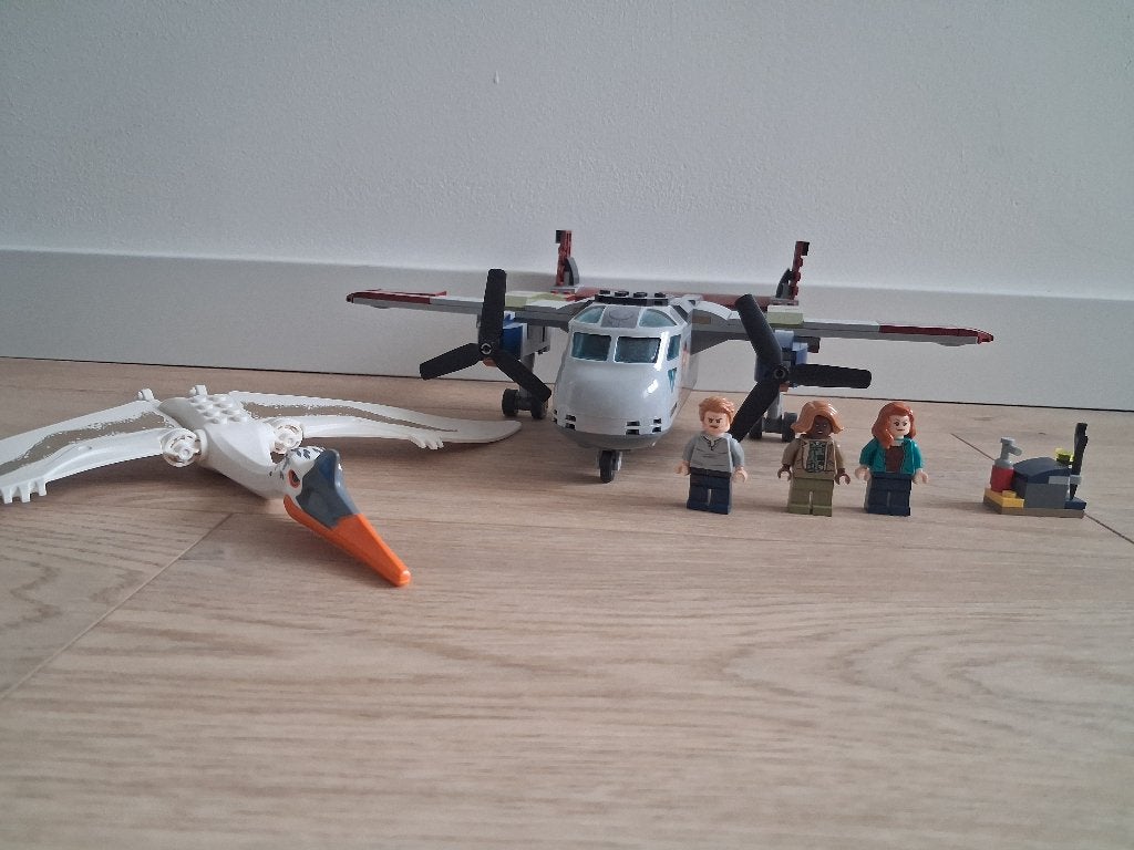 LEGO Jurassic World 76947 (Vliegtuig), Ophalen, Jurassic World, Lego, Zo goed als nieuw