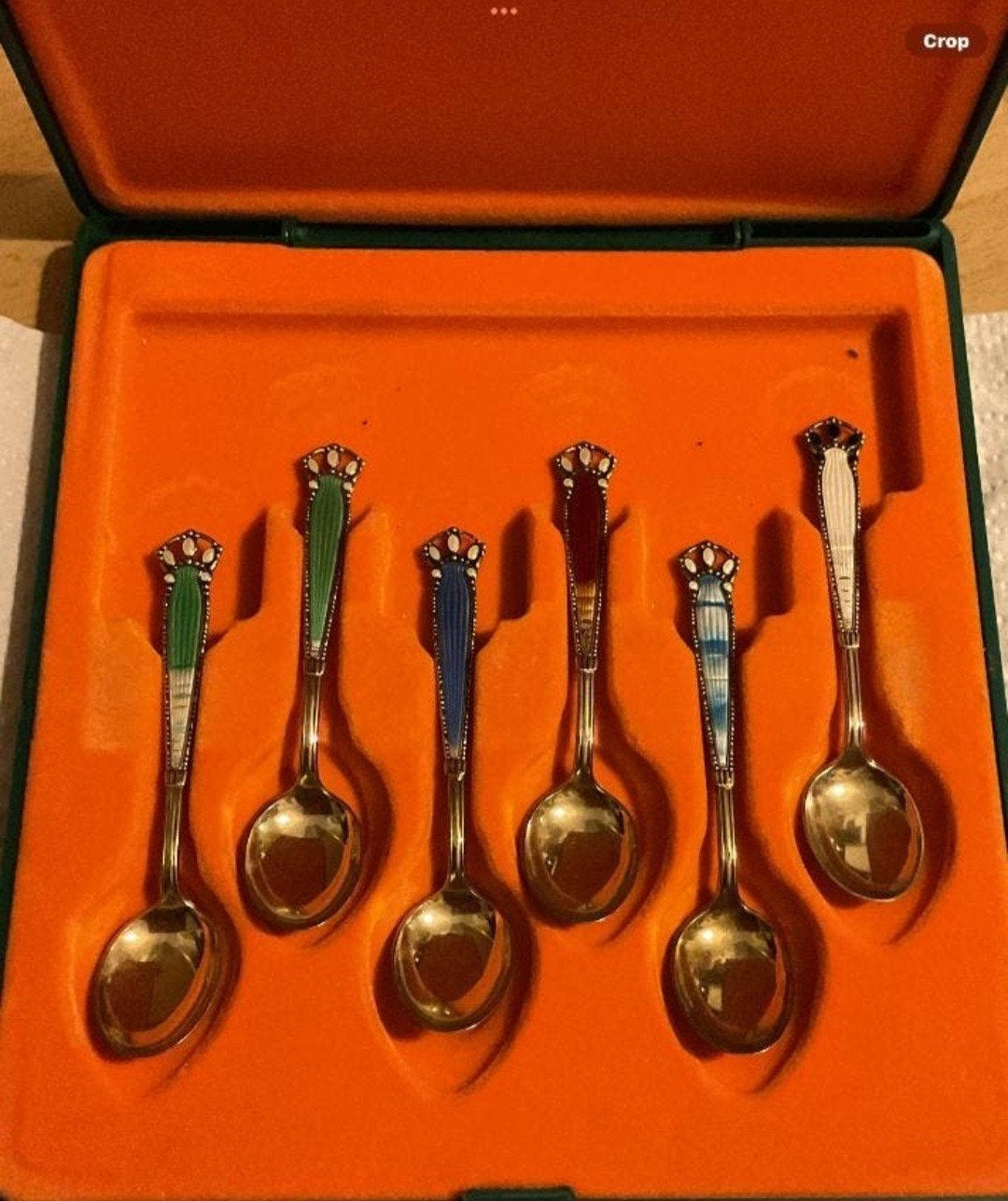 antiek zilver koffie lepels nog nooit gebruikt, Ophalen of Verzenden