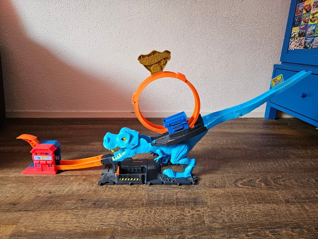 Hot Wheels City - T-Rex Chomp Down, Ophalen, Zo goed als nieuw, Jongen of Meisje