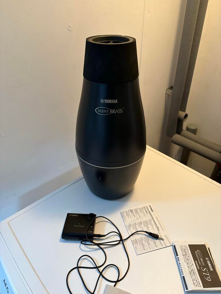 Yamaha Silent Brass voor bariton – compleet (demper + ST9), Ophalen of Verzenden, Zo goed als nieuw, Koperblazer, Met koffer of draagtas