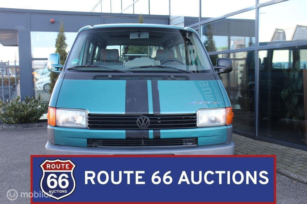 Volkswagen Multivan T4 Allstar | 1995 | Route 66 Auctions, Auto's, Oldtimers, Overige carrosserieën, Volkswagen, Zwart, Bedrijf