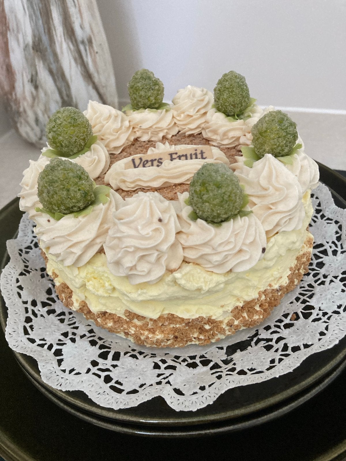 Etalage Decoratie taart / Dummy taart - Vers Fruit, Ophalen of Verzenden, Zo goed als nieuw
