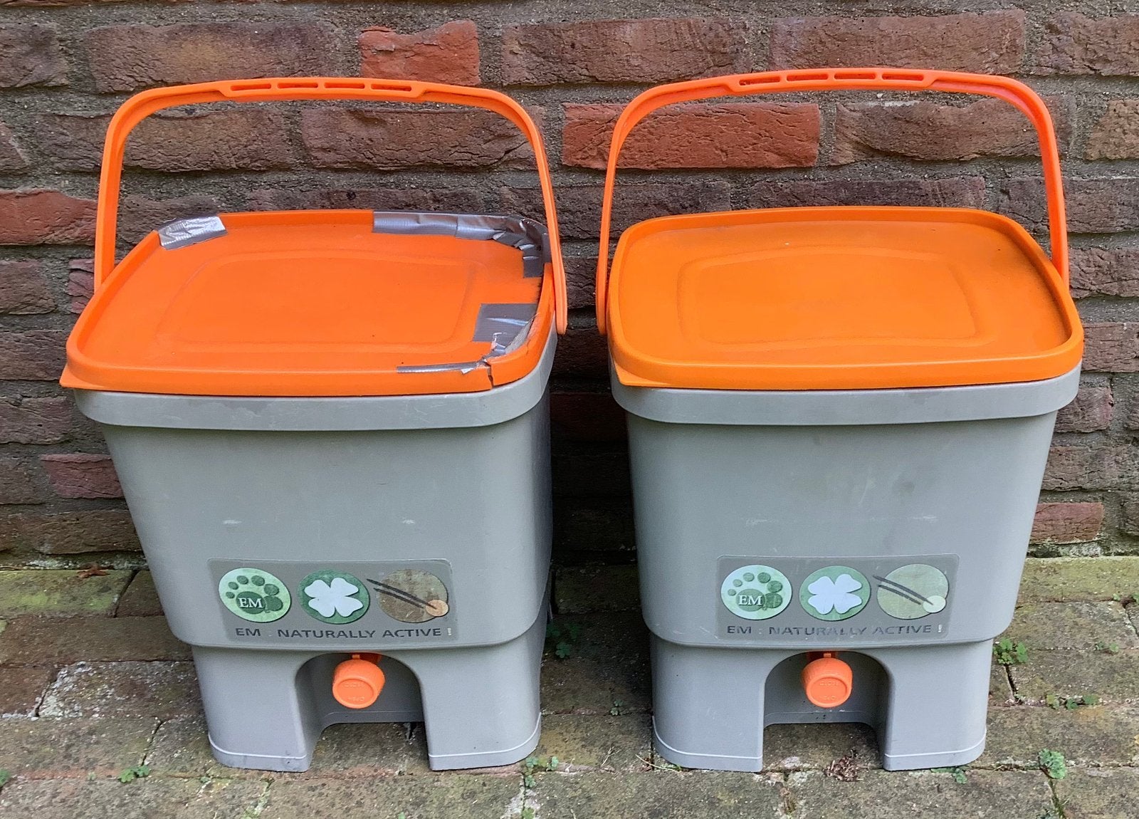 Bokashi emmers 2 stuks, Tuin en Terras, Aarde en Mest, Ophalen