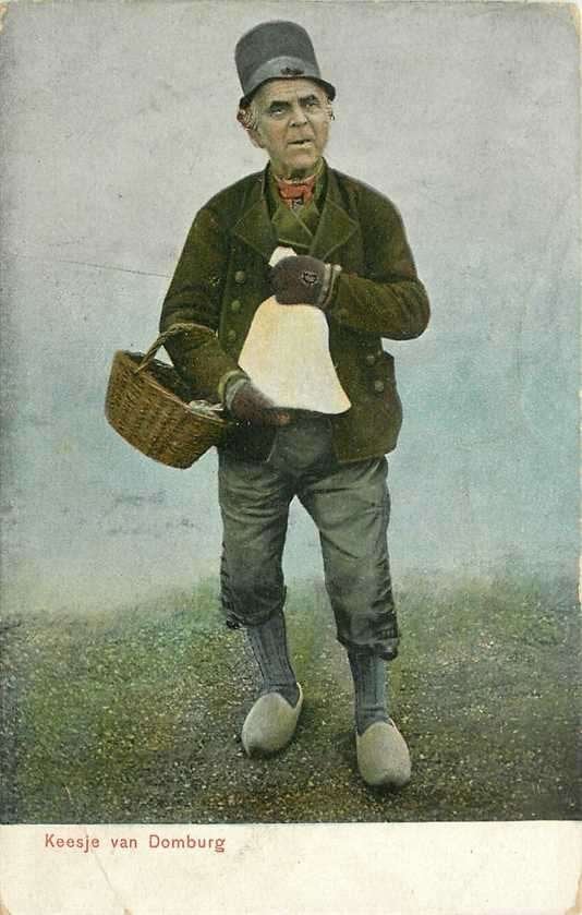 300-345-041 Domburg Keesje, Verzenden, Voor 1920, Zeeland