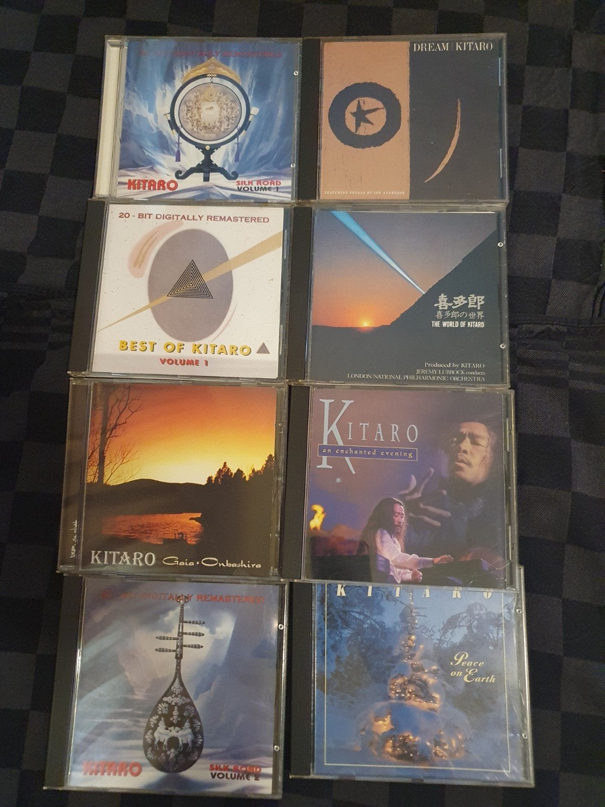 kitaro 8 cd's voor 20 euro partij collectie cd, Verzenden