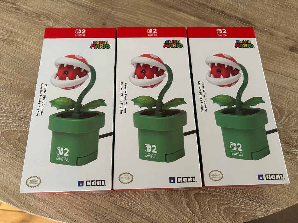 Super Mario Piranha Plant Camera voor Nintendo Switch, Spelcomputers en Games, Games | Nintendo Switch, Online, Overige genres