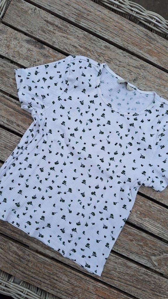 Schattig t shirt korte mouw Maat M Pigalle, Maat 38/40 (M), Blauw, Pigalle, Ophalen of Verzenden
