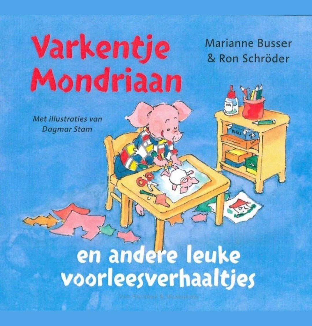 Varkentje Mondriaan - Marianne Busser, Verzenden, Zo goed als nieuw, Fictie algemeen